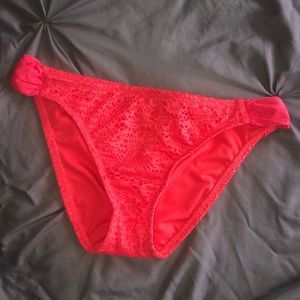 NWT Mossimo coral swim bottoms!